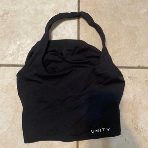 Unity sports bra top workout women gym size Large